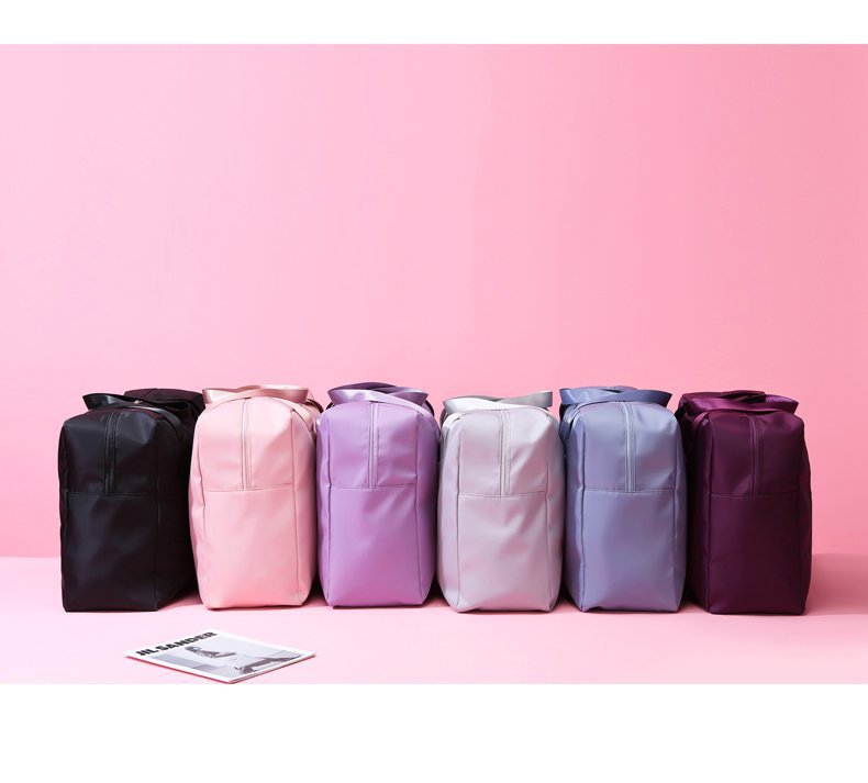 Large Capacity Travel Bag Coverable Handle Handbag Oxford Cloth Storage Bag Large Gym Bag Travel Bag Can Be Customized
