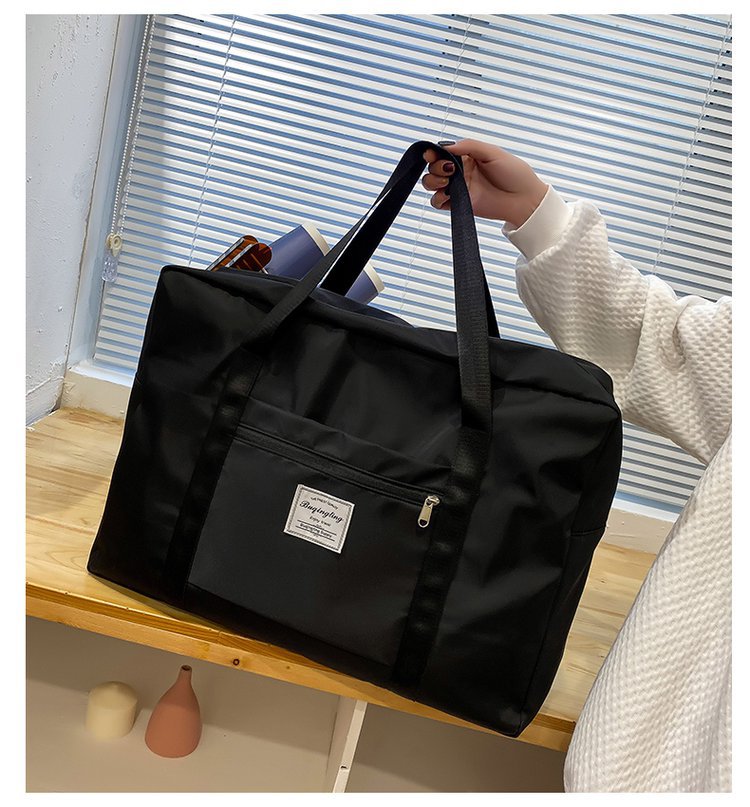 Large Capacity Travel Bag Coverable Handle Handbag Oxford Cloth Storage Bag Large Gym Bag Travel Bag Can Be Customized