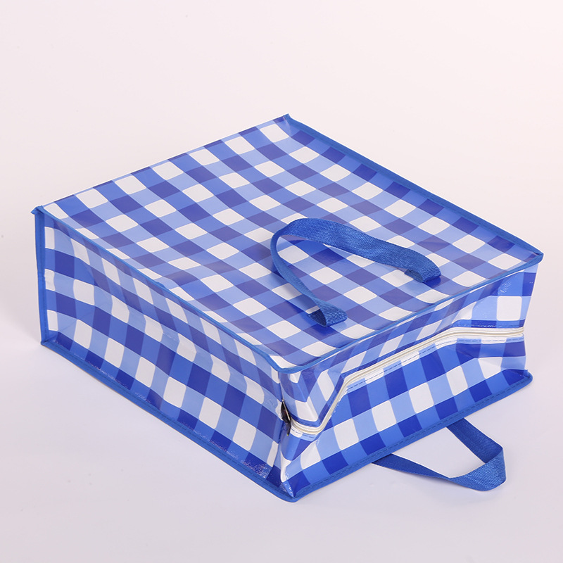 Non-woven batch fork hand woven bag folding bag moving back storage bag carrier bag