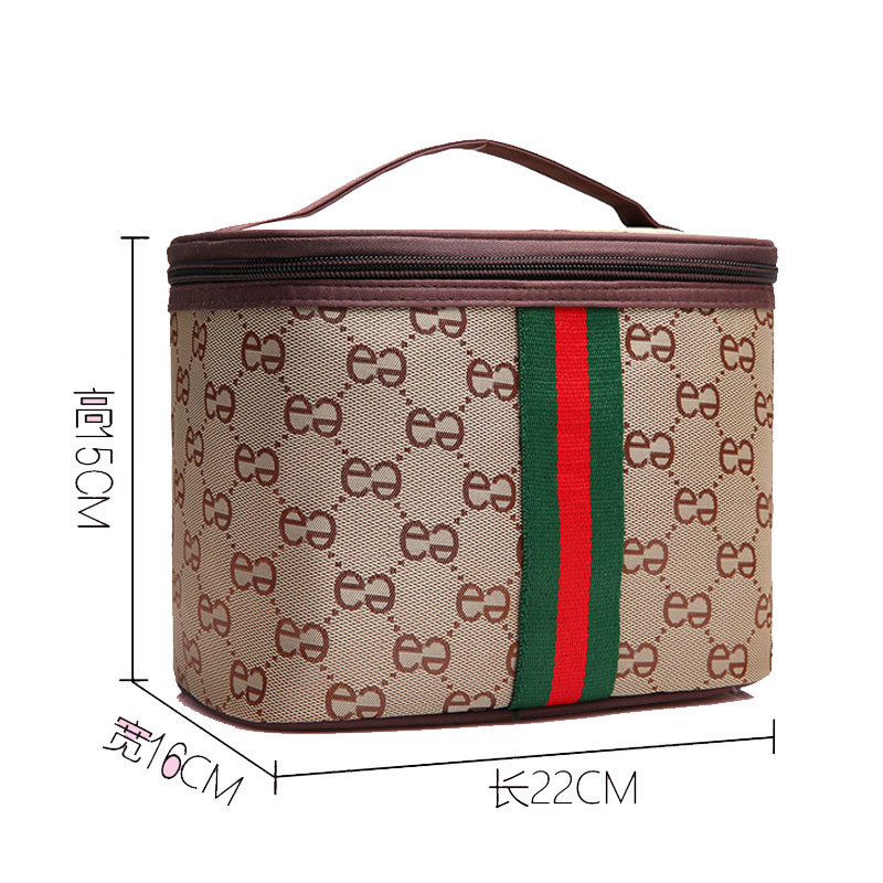 Korean Style New Portable Cosmetic Bag Large Capacity Storage Bag for Women Travel Cosmetic Case Simple Wash Bag Wholesale