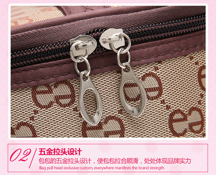 Korean Style New Portable Cosmetic Bag Large Capacity Storage Bag for Women Travel Cosmetic Case Simple Wash Bag Wholesale