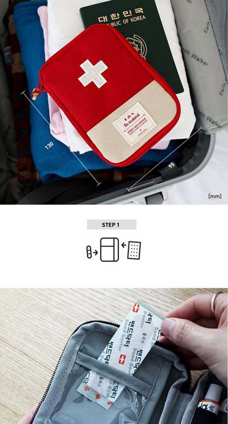 Korean Travel Household Portable Small Herb Bag Portable Small Herb Bag Small Storage Bag Medicine Handy Bag