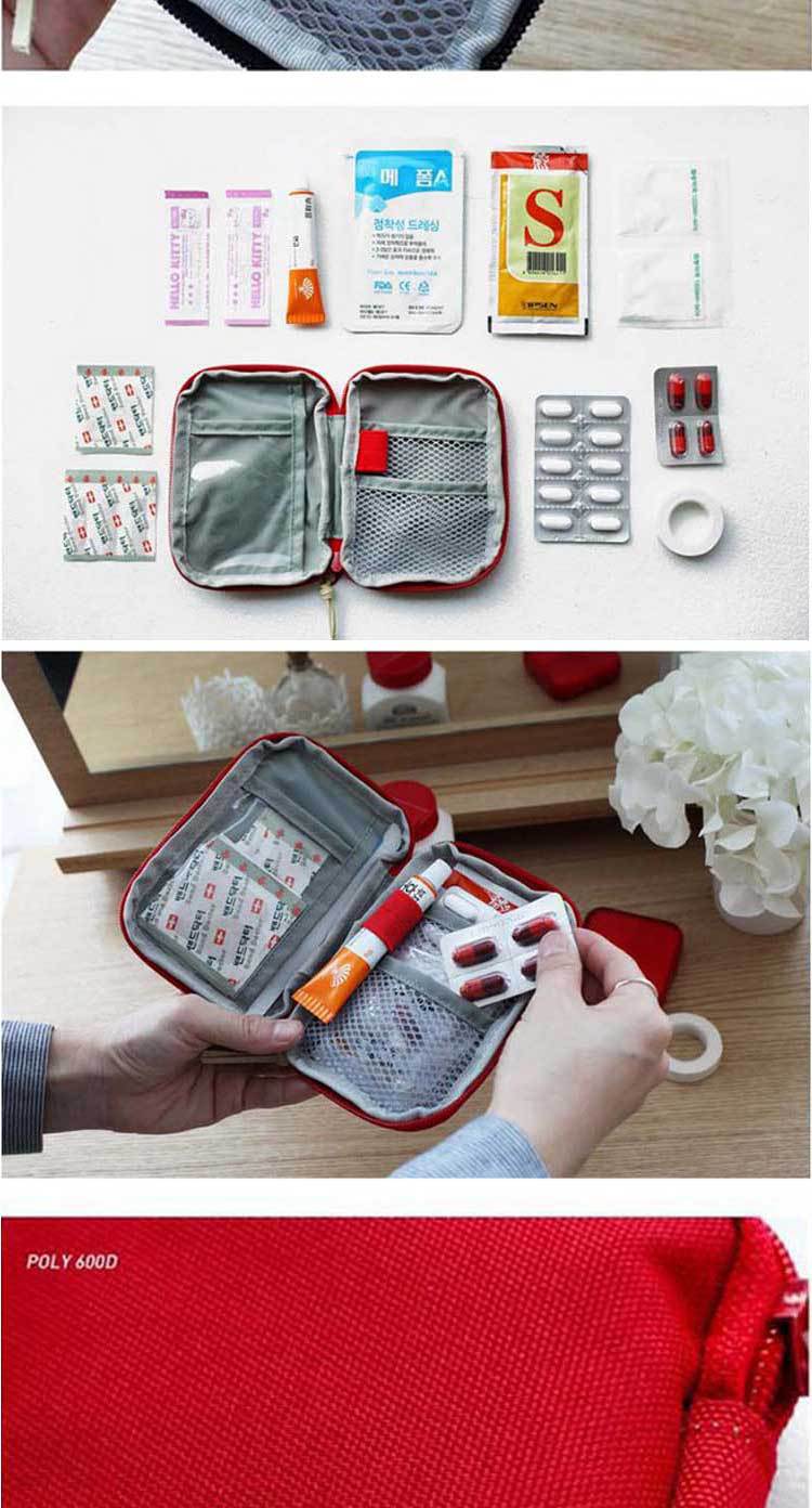 Korean Travel Household Portable Small Herb Bag Portable Small Herb Bag Small Storage Bag Medicine Handy Bag