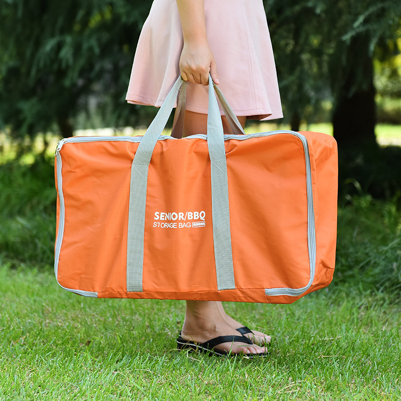 Accessories and accessories are orange storage bag Grill portable barbecue tools