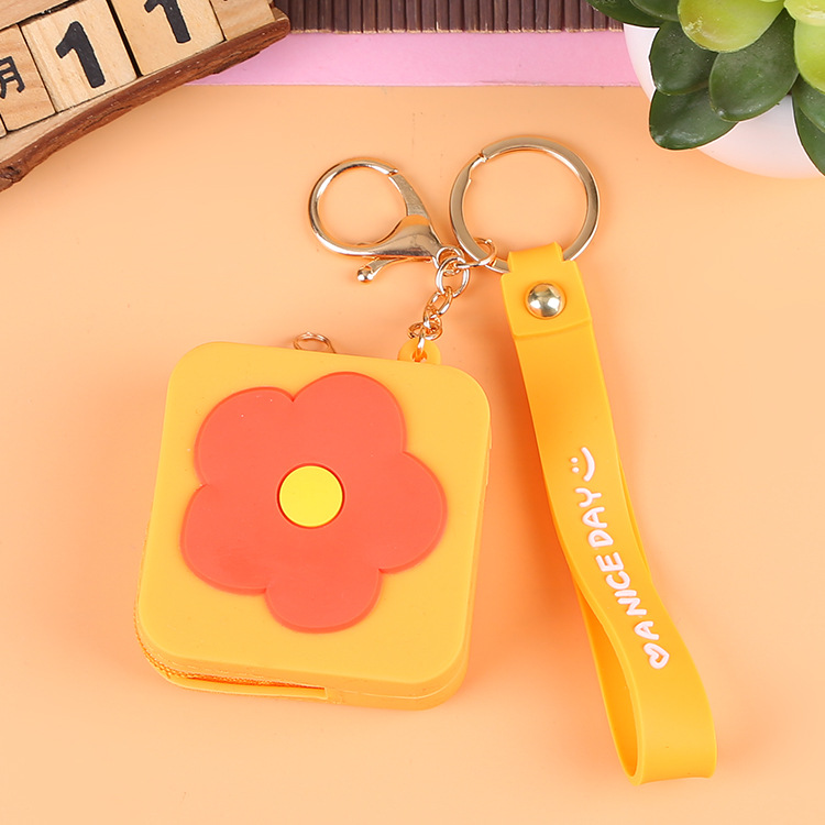 Korean Earphone Bag Coin Purse Silicone PVC Cartoon Storage Bag Lady Cute Cartoon Change Purse in Stock Wholesale