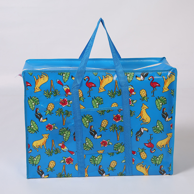 As a moving bag large capacity quilt luggage storage bag non-woven fabric wear-resistant student doggy bag wholesale As a moving bag large capacity quilt luggage storage bag non-woven fabric wear-resistant student doggy bag wholesale