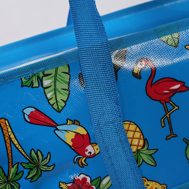 As a moving bag large capacity quilt luggage storage bag non-woven fabric wear-resistant student doggy bag wholesale As a moving bag large capacity quilt luggage storage bag non-woven fabric wear-resistant student doggy bag wholesale