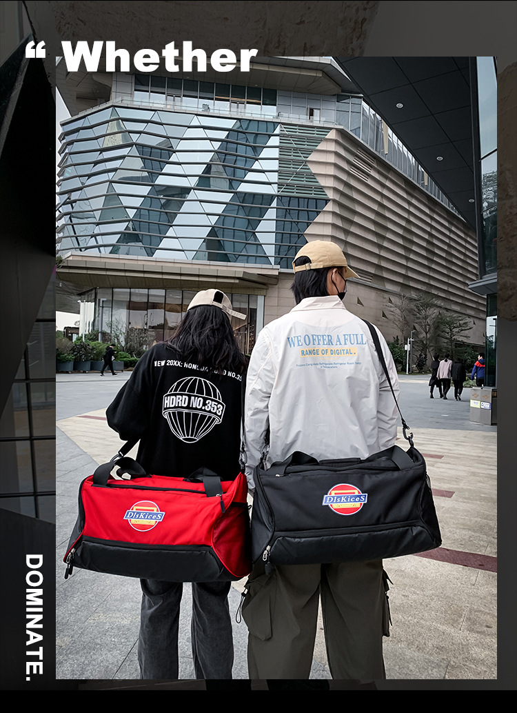Wholesale Manufacturers Contrast Color Portable Travel One Shoulder Bag Short-Distance Storage Bag Large Capacity Handbag Customizable Logo Wholesale Manufacturers Contrast Color Portable Travel One Shoulder Bag Short-Distance Storage Bag Large Capacity Handbag Customizable Logo