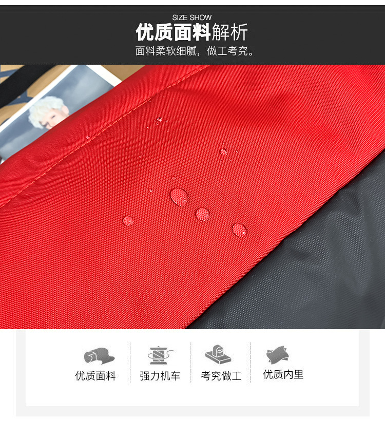 Wholesale Manufacturers Contrast Color Portable Travel One Shoulder Bag Short-Distance Storage Bag Large Capacity Handbag Customizable Logo Wholesale Manufacturers Contrast Color Portable Travel One Shoulder Bag Short-Distance Storage Bag Large Capacity Handbag Customizable Logo