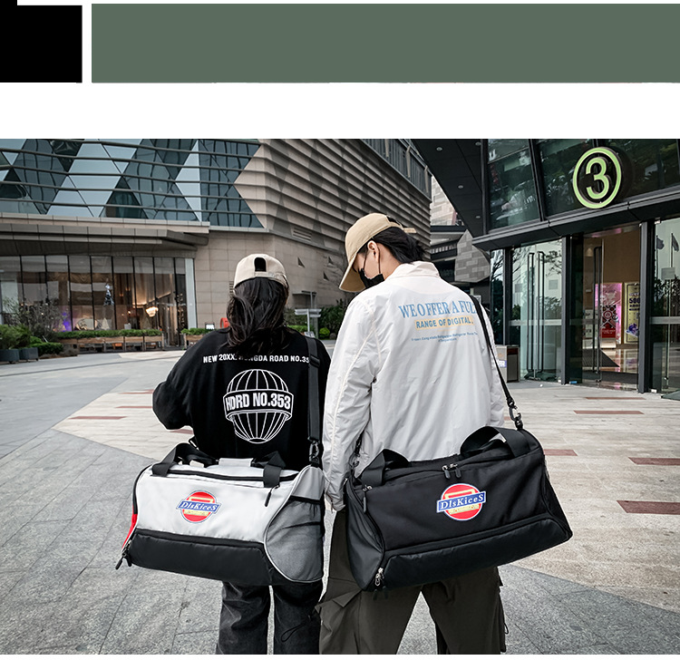 Wholesale Manufacturers Contrast Color Portable Travel One Shoulder Bag Short-Distance Storage Bag Large Capacity Handbag Customizable Logo Wholesale Manufacturers Contrast Color Portable Travel One Shoulder Bag Short-Distance Storage Bag Large Capacity Handbag Customizable Logo