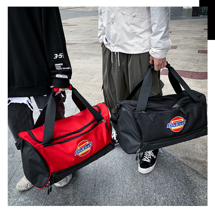 Wholesale Manufacturers Contrast Color Portable Travel One Shoulder Bag Short-Distance Storage Bag Large Capacity Handbag Customizable Logo Wholesale Manufacturers Contrast Color Portable Travel One Shoulder Bag Short-Distance Storage Bag Large Capacity Handbag Customizable Logo