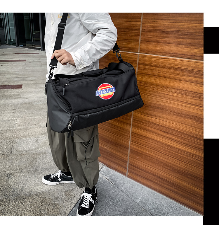 Wholesale Manufacturers Contrast Color Portable Travel One Shoulder Bag Short-Distance Storage Bag Large Capacity Handbag Customizable Logo Wholesale Manufacturers Contrast Color Portable Travel One Shoulder Bag Short-Distance Storage Bag Large Capacity Handbag Customizable Logo