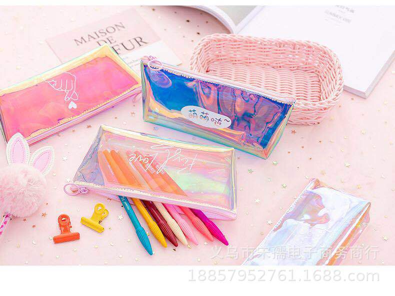 Large Pencil Case PVC Pen Bag Pencil Case Laser Reflective TPU Pencil Case Student Prize Oxford Fabric Pencil Bag Pencil Case Stationery Storage Bag Large Pencil Case PVC Pen Bag Pencil Case Laser Reflective TPU Pencil Case Student Prize Oxford Fabric Pencil Bag Pencil Case Stationery Storage Bag