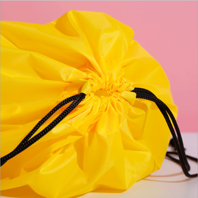 Manufacturer's custom polyester bundle pocket drawstring storage bag advertising printing bag Oxford bag printed logo