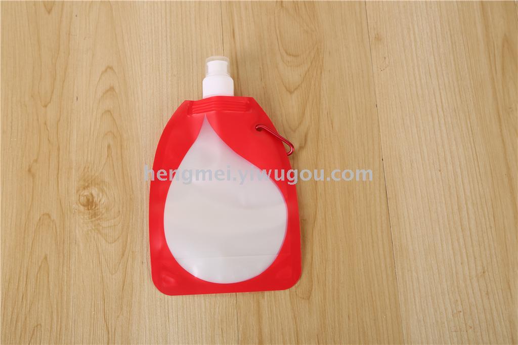 It is foldable easy to clean running small water bottle sealed storage bag It is foldable easy to clean running small water bottle sealed storage bag