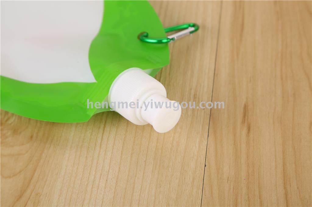 It is foldable easy to clean running small water bottle sealed storage bag It is foldable easy to clean running small water bottle sealed storage bag