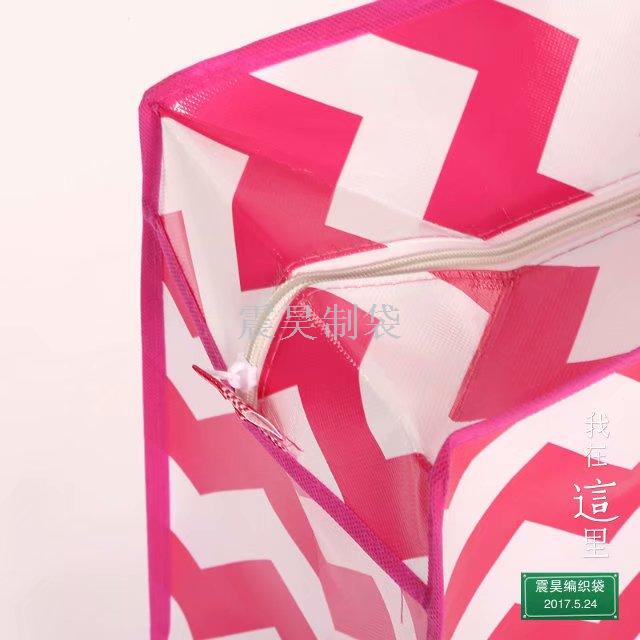 Corrugated nonwoven bag tote bag fork nonwoven woven bag advertising bag snakeskin bag tote bag storage bag
