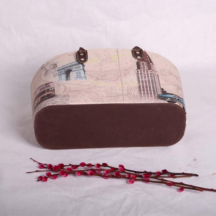 British Style Casual Bag Factory Wholesale European Style Storage Basket Boutique Business Gift Packaging Magazine Bag Storage Bag