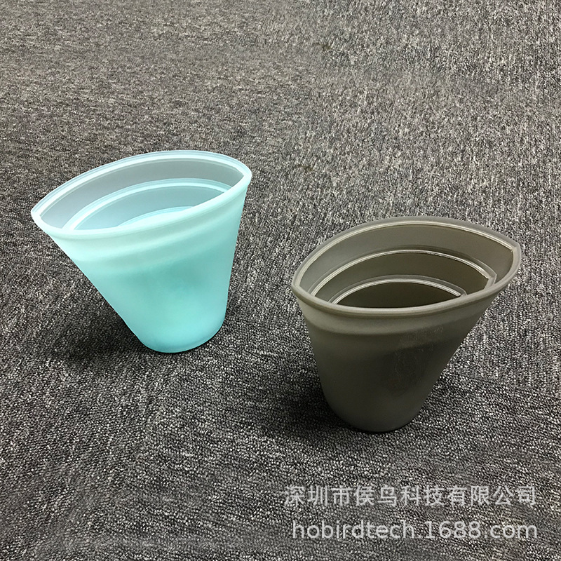Zip Lock Top food grade silicone zipper bag high temperature resistant and easy to clean multifunctional storage bag