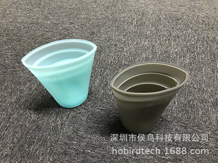 Zip Lock Top food grade silicone zipper bag high temperature resistant and easy to clean multifunctional storage bag