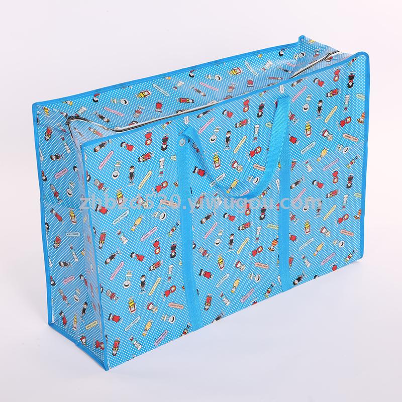 Factory Direct Sales Non-Woven Bag Woven Bag Luggage Bag Woven Bag Storage Bag 145G Waterproof Moving Bag