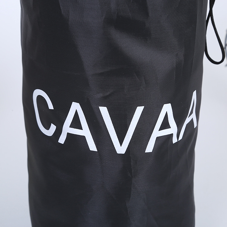 Factory Customized Fashion Polyester Drawstring Bag Dustproof Folding Shoe Storage Bag Double Drawstring Polyester Bag