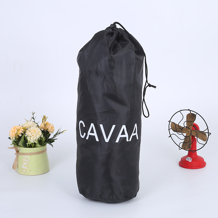 Factory Customized Fashion Polyester Drawstring Bag Dustproof Folding Shoe Storage Bag Double Drawstring Polyester Bag