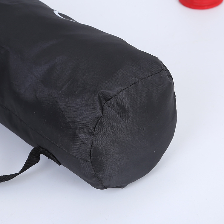 Factory Customized Fashion Polyester Drawstring Bag Dustproof Folding Shoe Storage Bag Double Drawstring Polyester Bag
