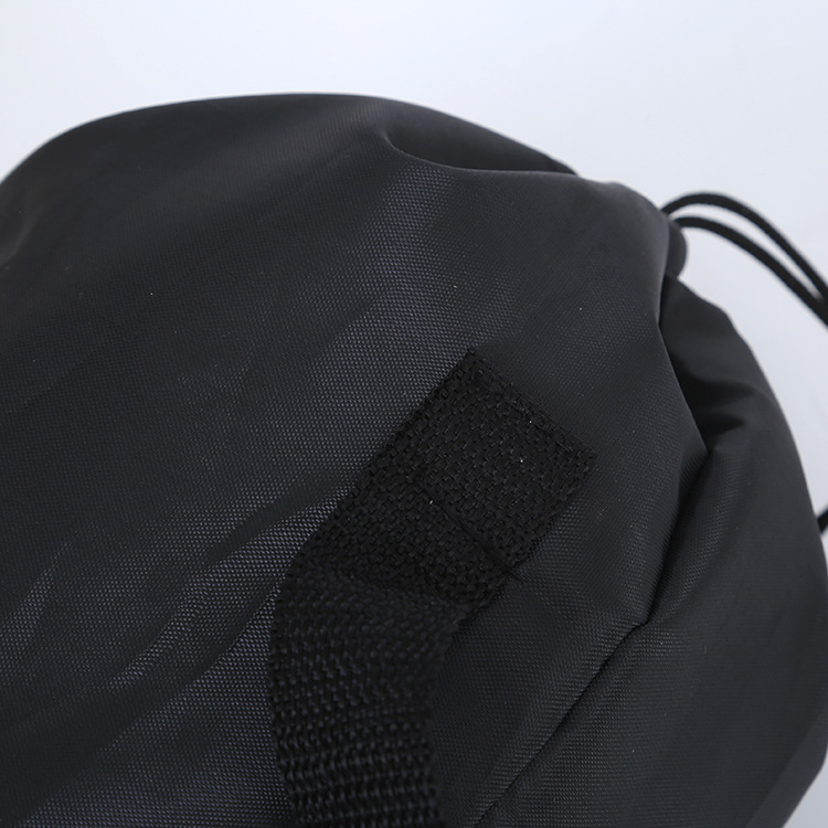 Factory Customized Fashion Polyester Drawstring Bag Dustproof Folding Shoe Storage Bag Double Drawstring Polyester Bag