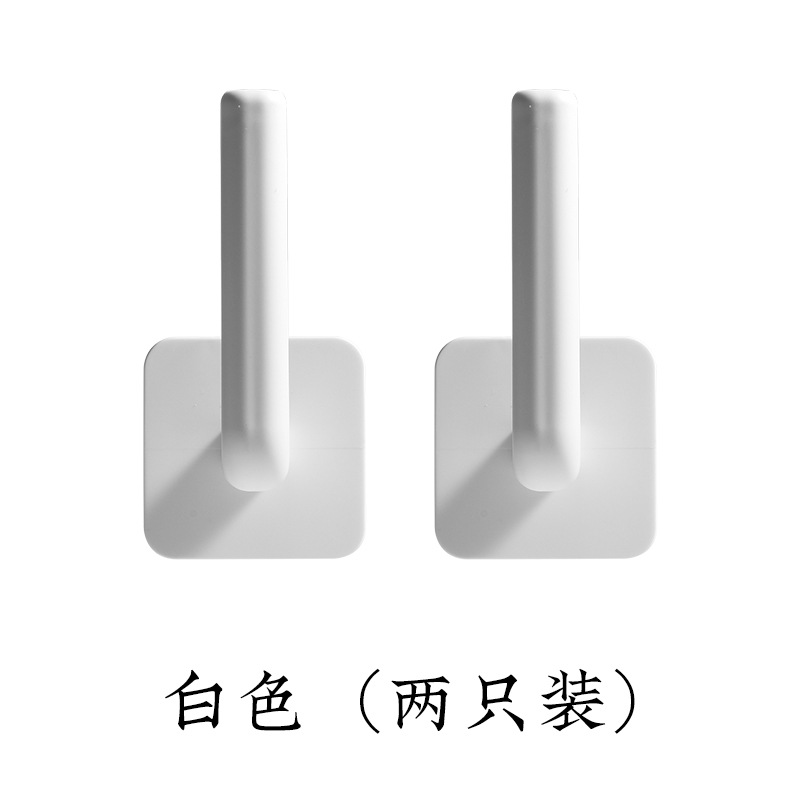 Kitchen paper towel plastic film hanging rack no hole wall hanging paper storage rack storage bag pot cover shelf whole