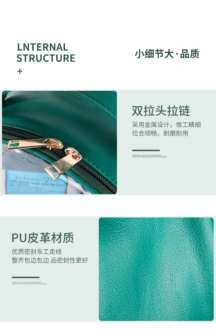 New Portable Large Capacity Travel Toiletry Bag Cosmetic Bag Cosmetics Toner and Lotion Storage Bag Transparent Three-Piece Set New Portable Large Capacity Travel Toiletry Bag Cosmetic Bag Cosmetics Toner and Lotion Storage Bag Transparent Three-Piece Set