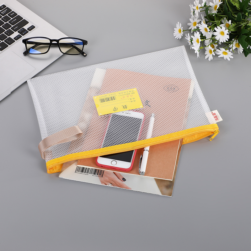 A4 Grid File Bag Single-Layer Eva Class Bag Three-Dimensional Large Capacity Stain-Resistant Test Paper Storage Bag Support Customization