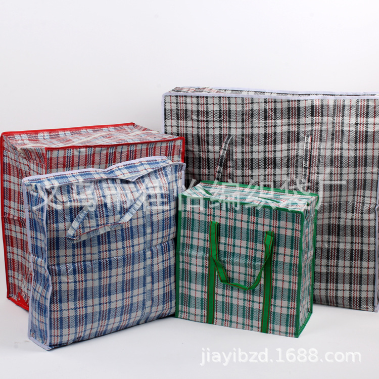 Spot supply storage bag quilt bag snakeskin bag woven bag moving bag 80*70*20