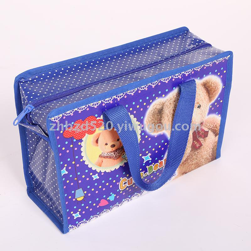 Cartoon Storage Bag Manufactured direct non-woven bento bag tote bag