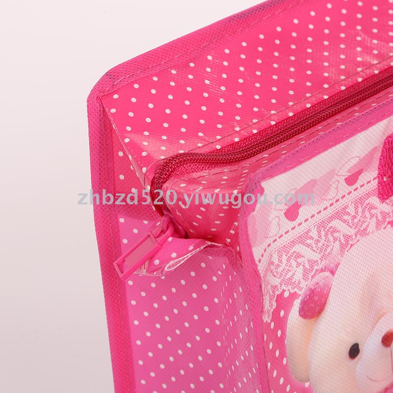 Cartoon Storage Bag Manufactured direct non-woven bento bag tote bag