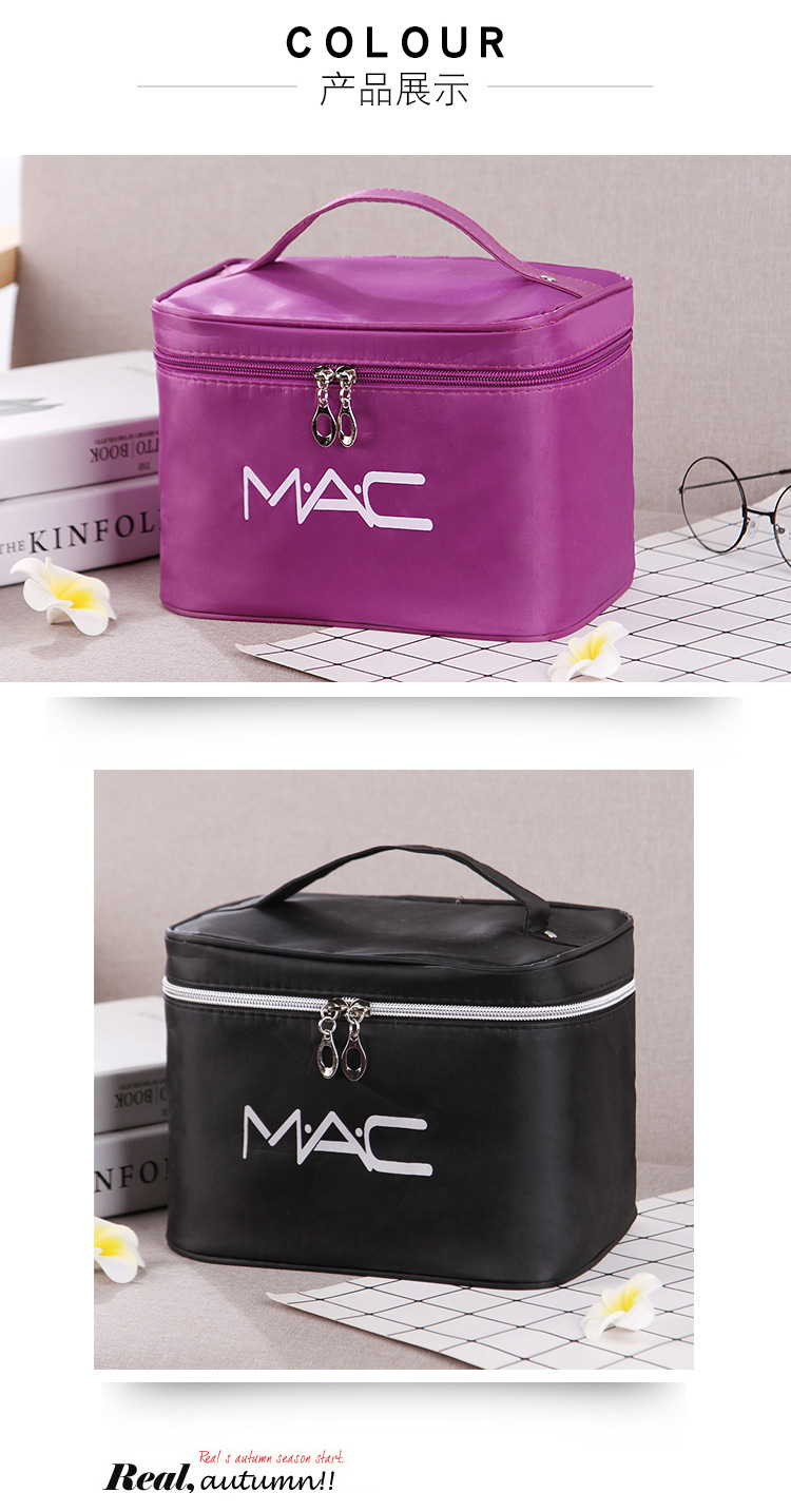 INS Internet Celebrity Small-Size Cosmetic Bag Portable and Simple Large Capacity Cosmetic Bag Girl Heart Toiletries Storage Bag