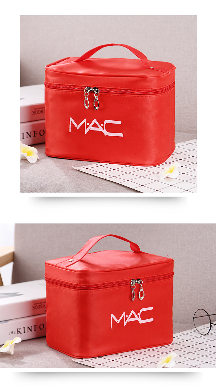 INS Internet Celebrity Small-Size Cosmetic Bag Portable and Simple Large Capacity Cosmetic Bag Girl Heart Toiletries Storage Bag