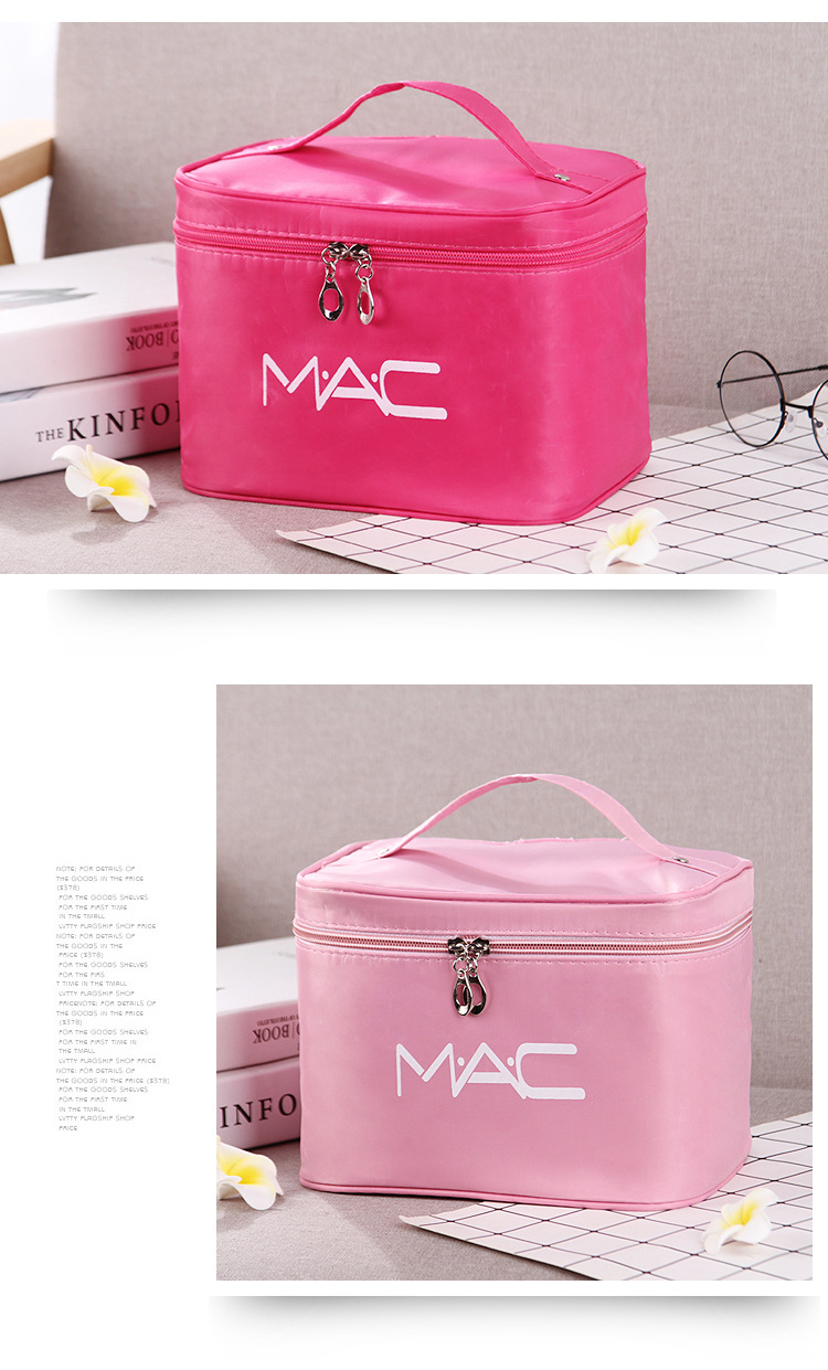 INS Internet Celebrity Small-Size Cosmetic Bag Portable and Simple Large Capacity Cosmetic Bag Girl Heart Toiletries Storage Bag