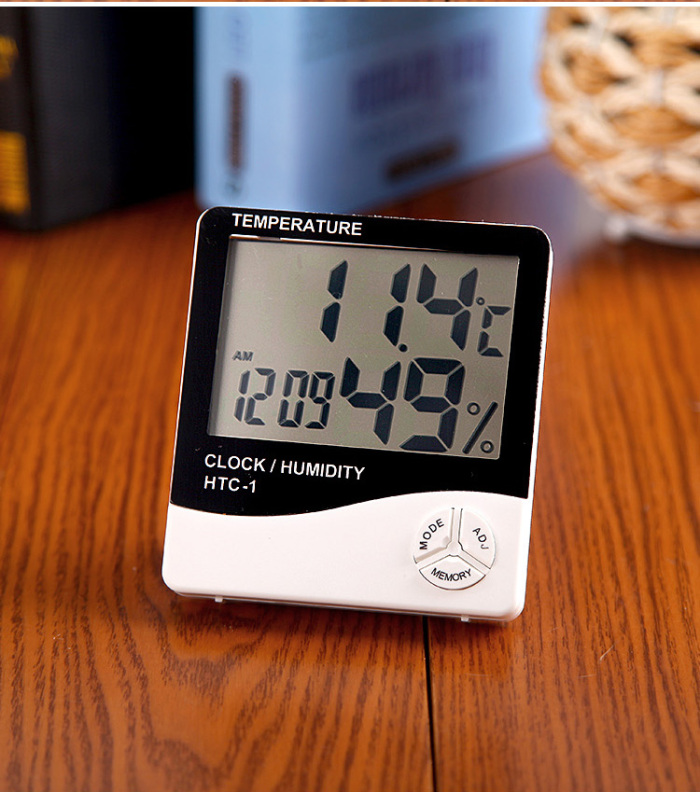 Electronic desktop wet and dry thermometer temperature and humidity table high precision