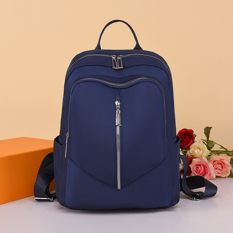 Foreign Trade Wholesale New Fashion Oxford Cloth Backpack Lightweight Travel Backpack Storage Bag Student Schoolbag Fashion Delivery