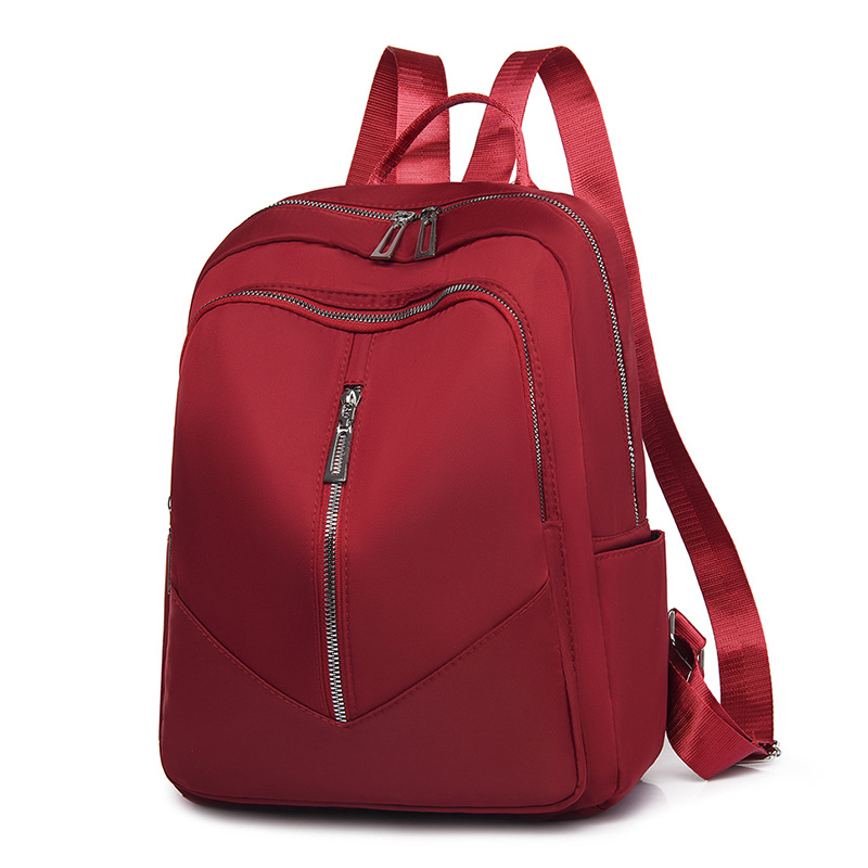 Foreign Trade Wholesale New Fashion Oxford Cloth Backpack Lightweight Travel Backpack Storage Bag Student Schoolbag Fashion Delivery