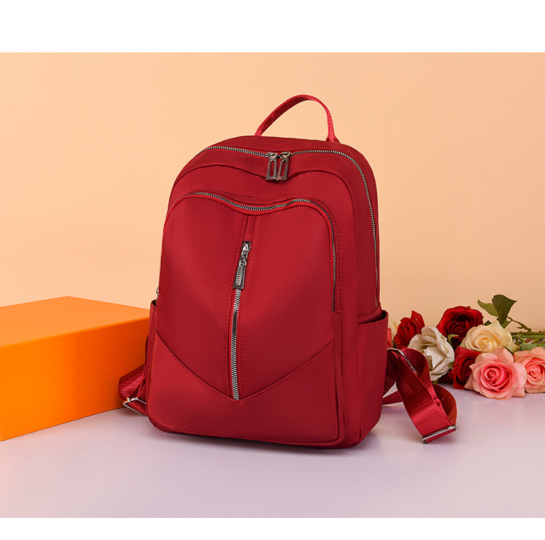 Foreign Trade Wholesale New Fashion Oxford Cloth Backpack Lightweight Travel Backpack Storage Bag Student Schoolbag Fashion Delivery