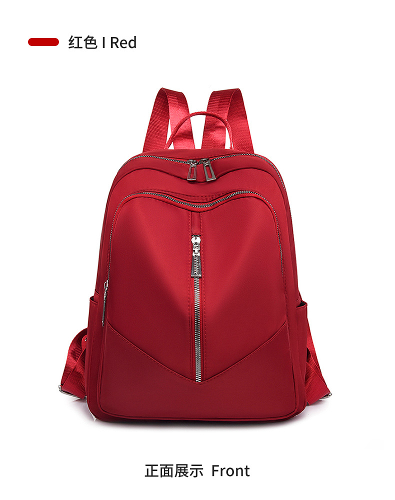 Foreign Trade Wholesale New Fashion Oxford Cloth Backpack Lightweight Travel Backpack Storage Bag Student Schoolbag Fashion Delivery