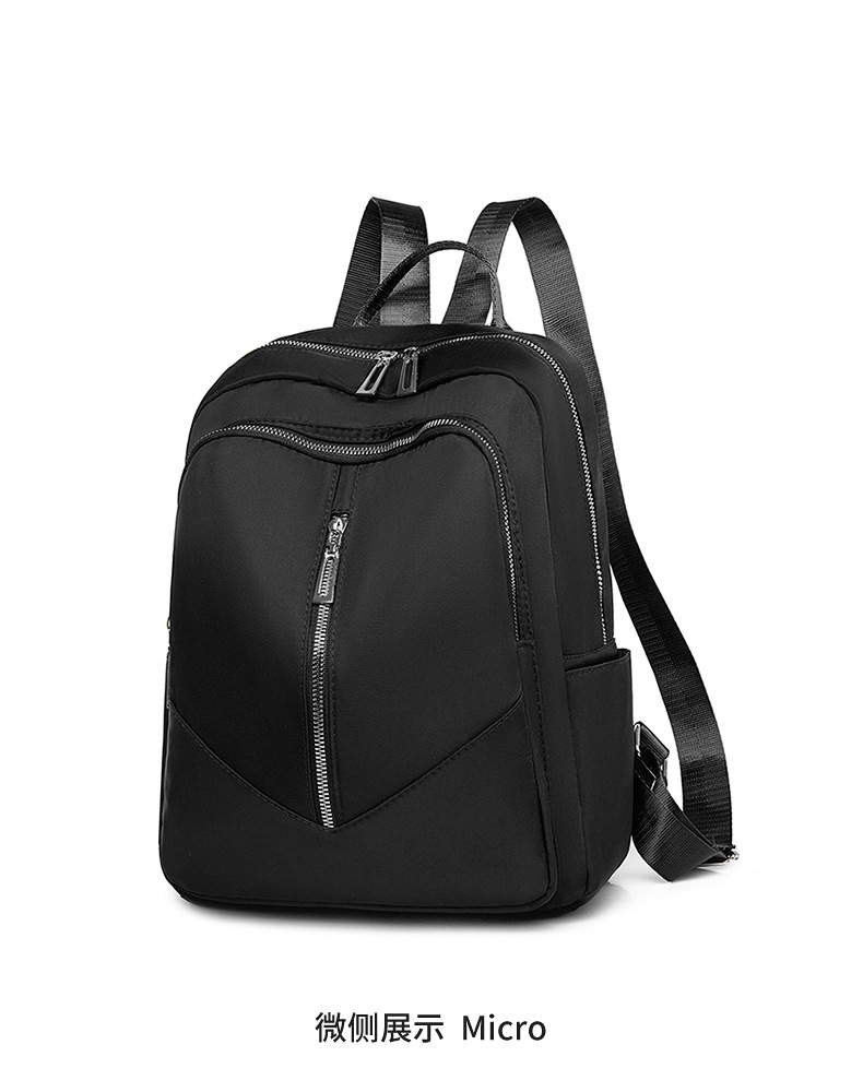 Foreign Trade Wholesale New Fashion Oxford Cloth Backpack Lightweight Travel Backpack Storage Bag Student Schoolbag Fashion Delivery