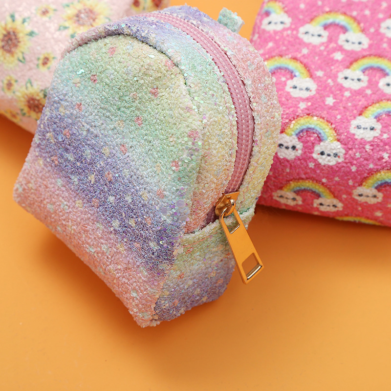 2021 Gold Powder Coin Purse Women's Leather Japanese Simple Cute Waterproof Handheld Storage Bag Factory Order 2021 Gold Powder Coin Purse Women's Leather Japanese Simple Cute Waterproof Handheld Storage Bag Factory Order