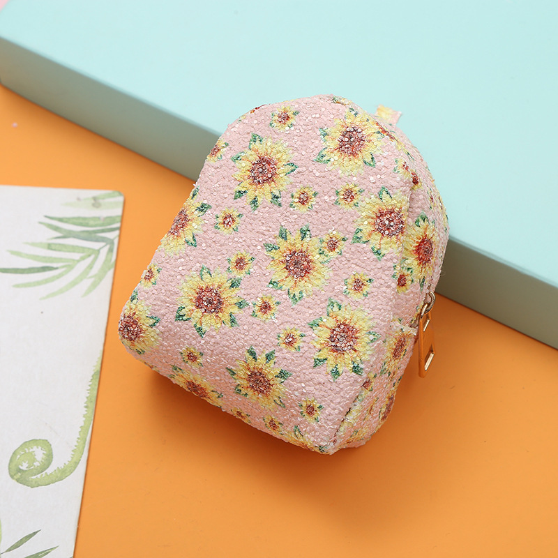 2021 Gold Powder Coin Purse Women's Leather Japanese Simple Cute Waterproof Handheld Storage Bag Factory Order 2021 Gold Powder Coin Purse Women's Leather Japanese Simple Cute Waterproof Handheld Storage Bag Factory Order