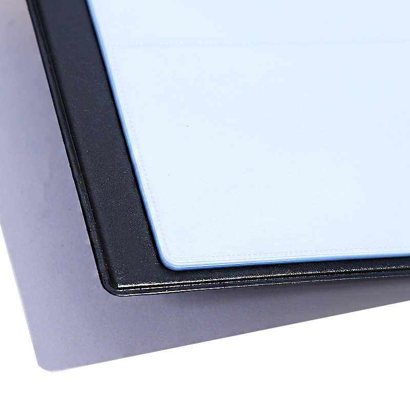 New Platinum Boran Large Capacity Anti-Leather Business Card Album Business Card Card Binder Lightweight Business Card Storage Bag