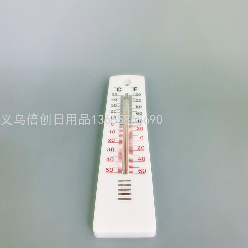 Plastic 4 * 20cm Indoor Thermometer Air Temperature Measurement Greenhouse Temperature Measurement