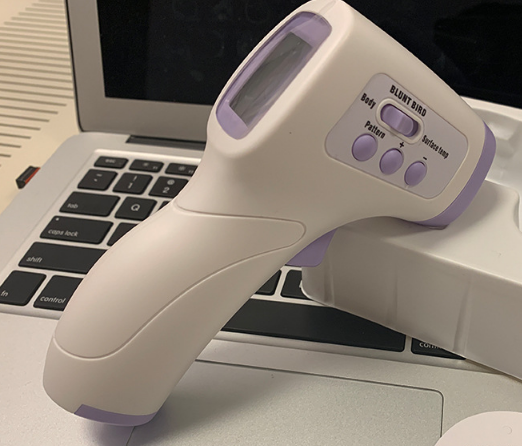 The New type of human thermometer electronic body temperature gun body temperature meter forehead temperature gun