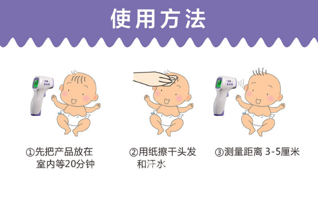 The New type of human thermometer electronic body temperature gun body temperature meter forehead temperature gun